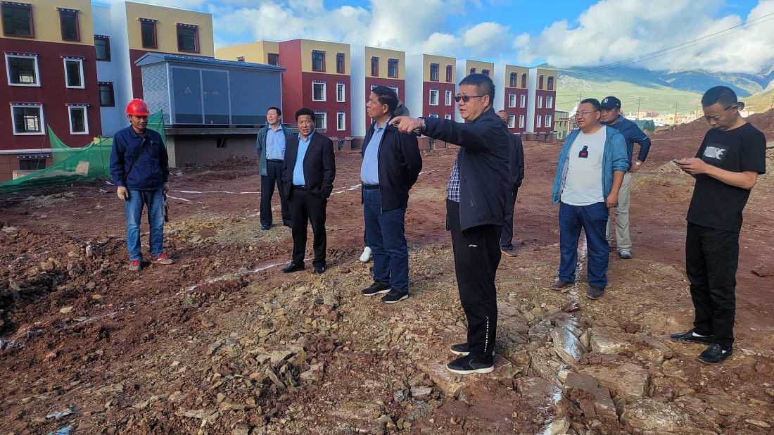 省住建厅副厅长马成贵到我县督导调研棚户区改造工作
