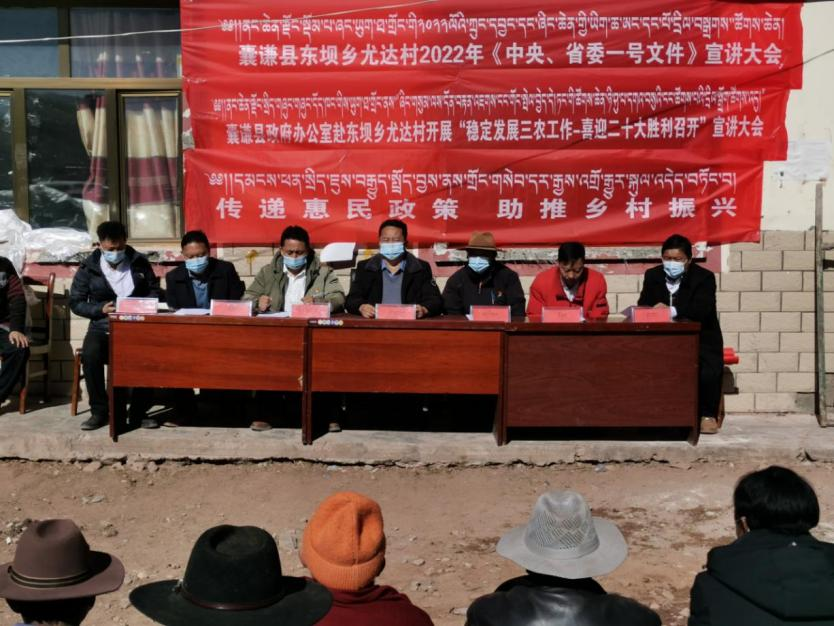 宣讲“中央一号”文件   助推乡村振兴战略