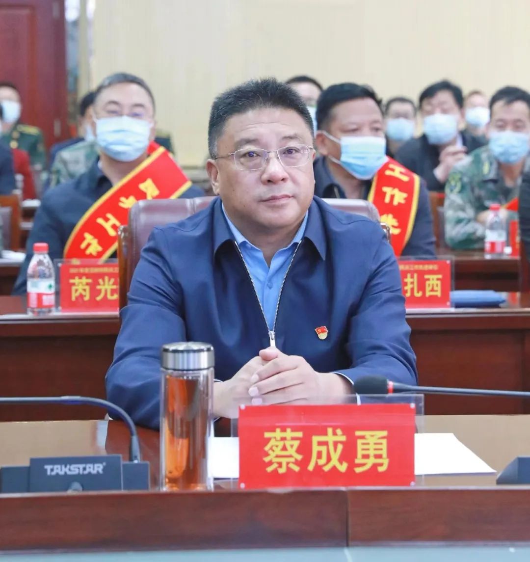 蔡成勇：要始终把练兵备战作为第一要务，努力锻造一支“精武强能”的过硬民兵队伍