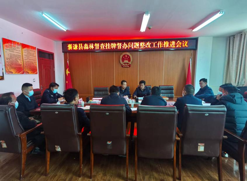 才仁松保主持召开综合执法工作安排部署会议