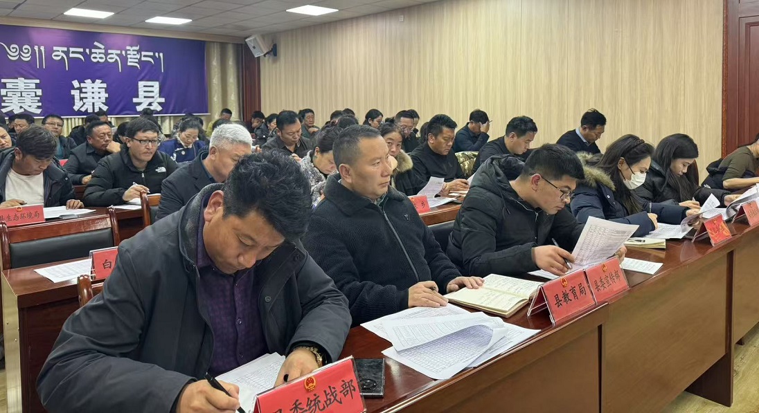 囊谦县召开财政收支和固定资产投资 调度会议